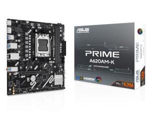 ASUS PRIME A620AM-K AMD A620 Chipset Socket AM5 Micro ATX Motherboard