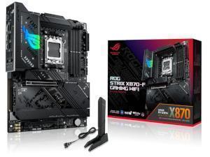 ASUS ROG Strix X870-F Gaming Wifi AMD X870 Chipset Socket AM5 ATX Motherboard                                                                                      