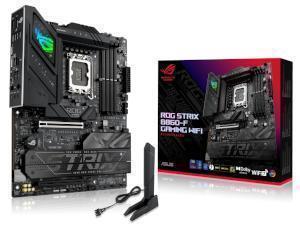 ASUS ROG Strix B860-F Gaming Wifi Intel B860 Chipset LGA1851 ATX motherboard                                                                                       