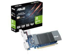 ASUS NVIDIA GeForce GT 730 Silent / Low Profile 2GB GDDR5 Graphics Card                                                                                              