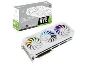 ASUS NVIDIA GeForce RTX 3080 ROG Strix White OC V2 10GB GDDR6X Graphics Card                                                                                         