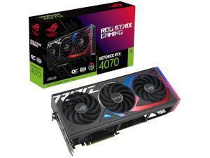 ASUS NVIDIA GeForce RTX 4070 ROG Strix OC 12GB GDDR6X Graphics Card                                                                                                  