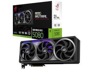 ASUS NVIDIA GeForce RTX 5080 ROG Astral OC 16GB GDDR7 Graphics Card