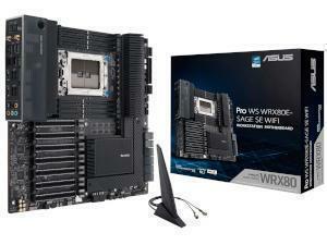 *B-stock item - 90 days warranty*ASUS PRO WS WRX80E-SAGE SE WIFI AMD WRX80 Chipset Socket sWRX8 Motherboard