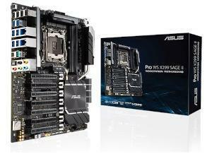 ASUS Pro WS X299 SAGE II Intel X299 Chipset Socket 2066 Motherboard                                                                                                