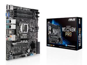 ASUS WS C246M PRO Intel C246 Chipset Socket 1151 U ATX Motherboard                                                                                                 