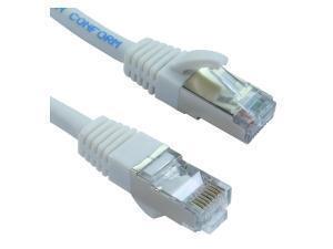 2m CAT8.1 LSZH 26AWG Networking Cable, White                                                                                                                         