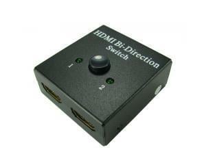 Two Port Manual HDMI Switch