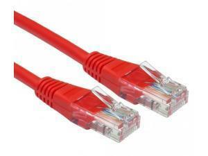 Red Cat5e Patch Cable 0.25m                                                                                                                                          