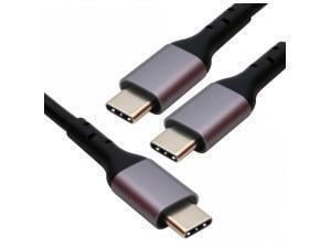 Dual USB-C Charging Cable with Intelligent Power Distribution 1.8m                                                                                                   