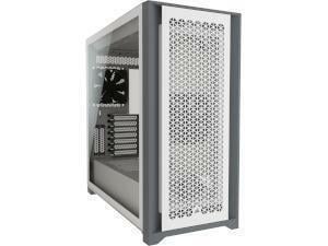 CORSAIR 5000D AIRFLOW White Tempered Glass Gaming Case - Mid Tower                                                                                                   
