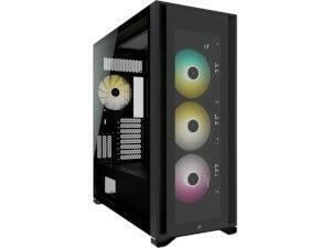 CORSAIR iCUE 7000X RGB Black Tempered Glass Gaming Case - Full Tower                                                                                                 