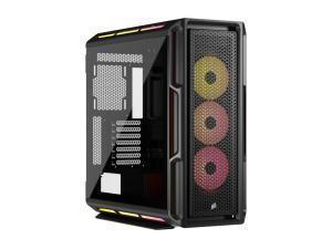 Corsair iCUE LINK 5000T LX RGB Mid-Tower High-Performance PC Case - Black                                                                                            