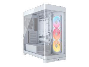 Corsair 4500X LX-R iCUE LINK Mid-Tower PC Case - White                                                                                                               