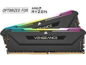 Corsair Vengeance RGB Pro SL 16GB (2x8GB) DDR4 3600MHz Dual Channel Memory (RAM) Kit AMD Ryzen Edition                                                               