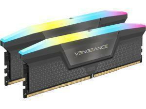Corsair Vengeance RGB 64GB 2x32GB AMD EXPO DDR5 5600MHz CL40 Dual Channel Memory RAM Kit