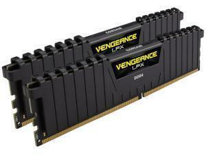 Corsair Vengeance LPX Black 16GB 2x 8GB 2666MHz DDR4 Dual Channel Memory RAM Kit                                                                                 