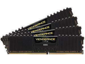 Corsair Vengeance LPX Black 32GB 4x8GB DDR4 3600MHz Quad Channel Memory RAM Kit