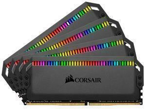 Corsair Dominator Platinum RGB 32GB 4x8GB 3200MHz Quad Channel Memory RAM Kit                                                                                    