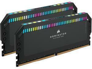Corsair Dominator Platinum RGB 32GB (2x16GB) DDR5 6200Mhz CL36 Dual Channel Memory (RAM) Kit
