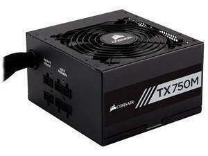CORSAIR TX750M 750W 80 Plus Gold Power Supply                                                                                                                        