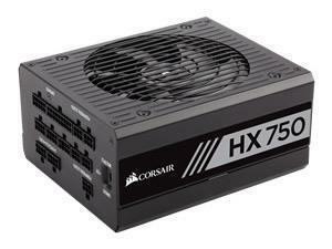 Corsair HX Series™ HX750 — 750 Watt 80 PLUS® Platinum Certified Fully Modular PSU