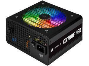 Corsair CX Series CX750F RGB 80 PLUS Bronze 750W Fully Modular ATX Power Supply                                                                                      