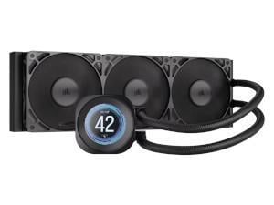 Corsair NAUTILUS 360 RS LCD Liquid CPU Cooler - Black                                                                                                                