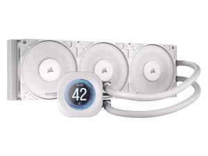 Corsair NAUTILUS 360 RS LCD Liquid CPU Cooler - White                                                                                                                
