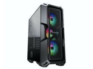 Cougar MX440 MESH RGB Black Tempered Glass Tower Chassis                                                                                                             