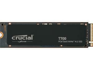 Crucial T700 1TB PCIe Gen5 NVMe M.2 SSD No Heatsink                                                                                                                  