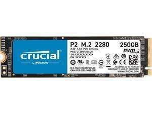 Crucial P2 250GB M.2 NVMe PCIe SSD                                                                                                                                   