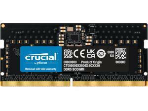 Crucial 8GB DDR5 4800Mhz CL40 SODIMM Memory RAM Module