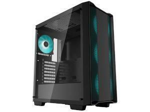 DeepCool CC560 Black Tempered Glass Tower Chassis                                                                                                                    