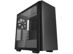 DeepCool CK500 Black Tempered Glass Tower Chassis                                                                                                                    
