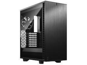 Fractal Design Define 7 Compact Light Tempered Glass Black Tower Chassis                                                                                             