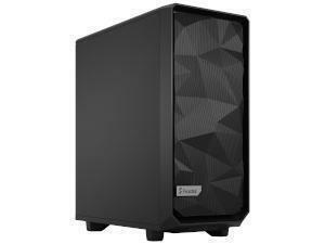 Fractal Design Meshify 2 Compact Solid Black Tower Chassis                                                                                                           