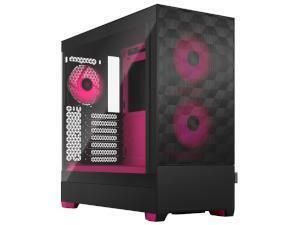 Fractal Design POP Air RGB Tempered Glass Magenta Core Tower Chassis                                                                                                 