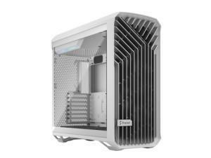 Fractal Design Torrent White Tempered Glass Clear Tint Gaming Case - Mid Tower                                                                                       