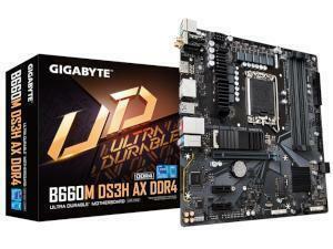 *B-stock item - 90 days warranty*GIGABYTE B660M DS3H AX DDR4 Intel B660 Chipset (Socket 1700) Motherboard