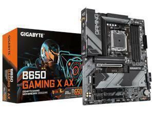 GIGABYTE B650 Gaming X AX AMD B650 Chipset Socket AM5 ATX Motherboard                                                                                              