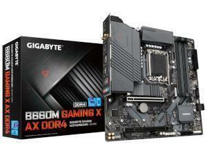 GIGABYTE B660M Gaming X AX DDR4 Intel B660 Chipset Socket 1700 Motherboard                                                                                         