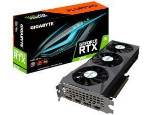GIGABYTE NVIDIA GeForce RTX 3070 Eagle OC Rev 2.0 8GB GDDR6 Graphics Card                                                                                          
