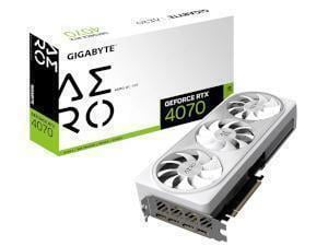 GIGABYTE NVIDIA GeForce RTX 4070 Aero OC 12GB GDDR6X Graphics Card