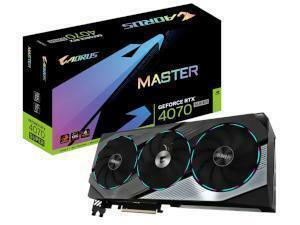GIGABYTE NVIDIA GeForce RTX 4070 SUPER Aorus Master 12GB GDDR6X Graphics Card