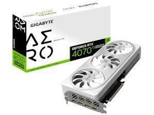 GIGABYTE NVIDIA GeForce RTX 4070 Ti SUPER Aero OC 16GB GDDR6X Graphics Card