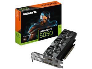 GIGABYTE NVIDIA GeForce RTX 5050 OC Low Profile 8GB GDDR6 Graphics Card                                                                                              