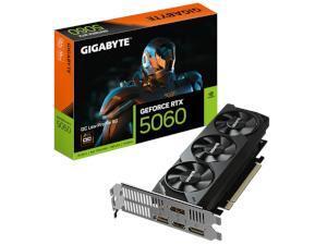 Gigabyte NVIDIA GeForce RTX 5060 OC Low Profile 8GB GDDR7 Graphics Card                                                                                              