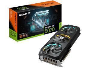 GIGABYTE NVIDIA GeForce RTX 5070 Gaming OC 12GB GDDR7 Graphics Card                                                                                                  
