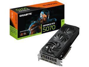 GIGABYTE NVIDIA GeForce RTX 5070 Windforce OC 12GB GDDR7 Graphics Card
